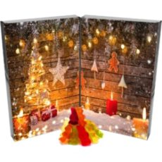 Hallingers 24 Gummibärchen-Adventskalender