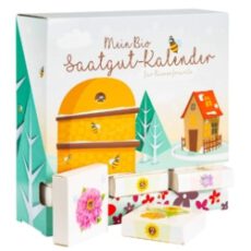 Mein Bio Saatgut Adventskalender für Bienenfreunde