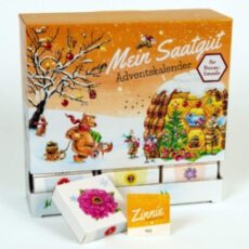 Mein Saatgut Adventskalender Bienenfreunde