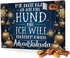 printplanet Hunde-Adventskalender mit Leckerlis