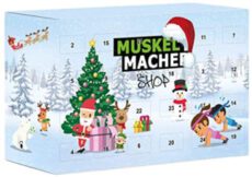 Sport & Fitness Adventskalender 2021, Adventskalender für Männer & Frauen, 24 Fitness-Leckereien: Proteinriegeln, Fitness Drinks uvm.